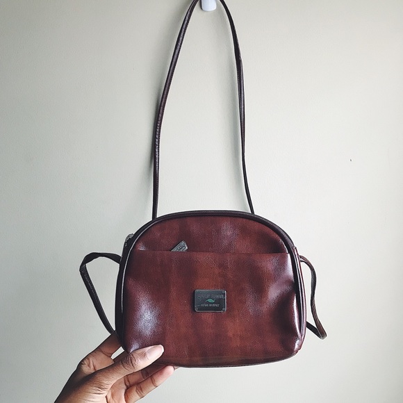 Handbags - Leaf Bags Made in Italy Brown Leather Crossbody